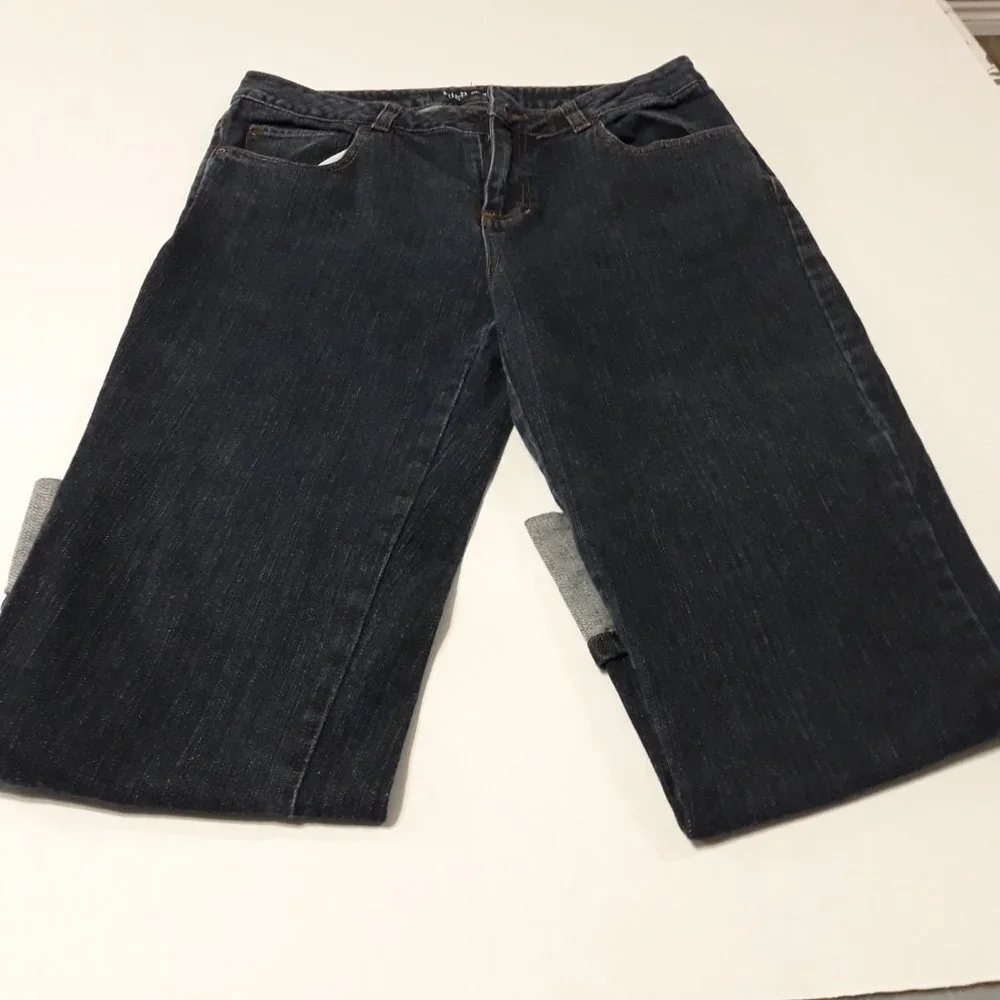 High Sierra Women's Cuffed Capris Blue Jeans - Picture 6 of 9